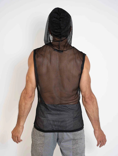 Miz Moz Mesh Hooded Tank