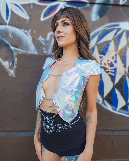 Vinyl Bustier Top (2 options)